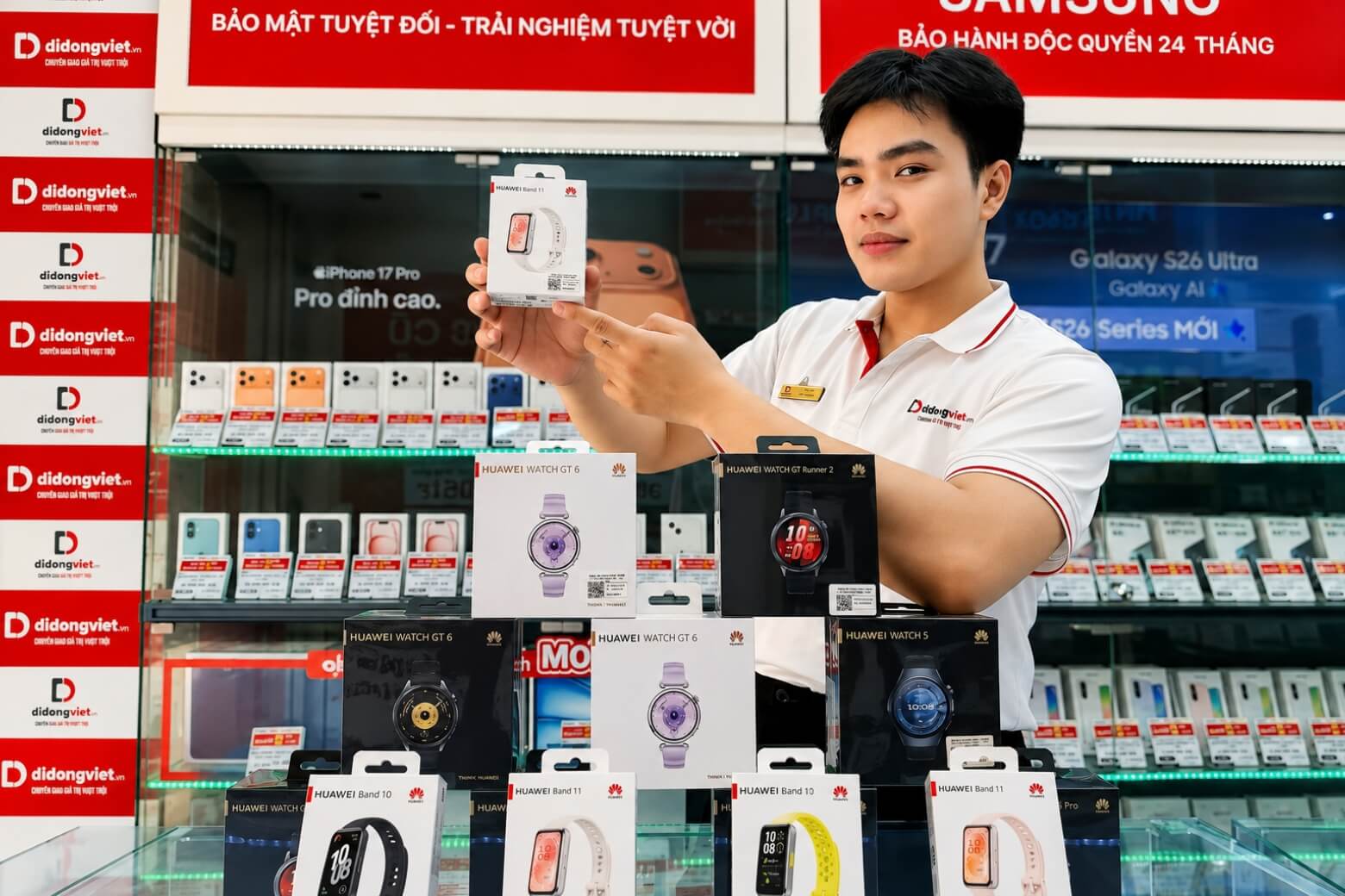 Trên tay HUAWEI Watch GT6 41mm giá bán