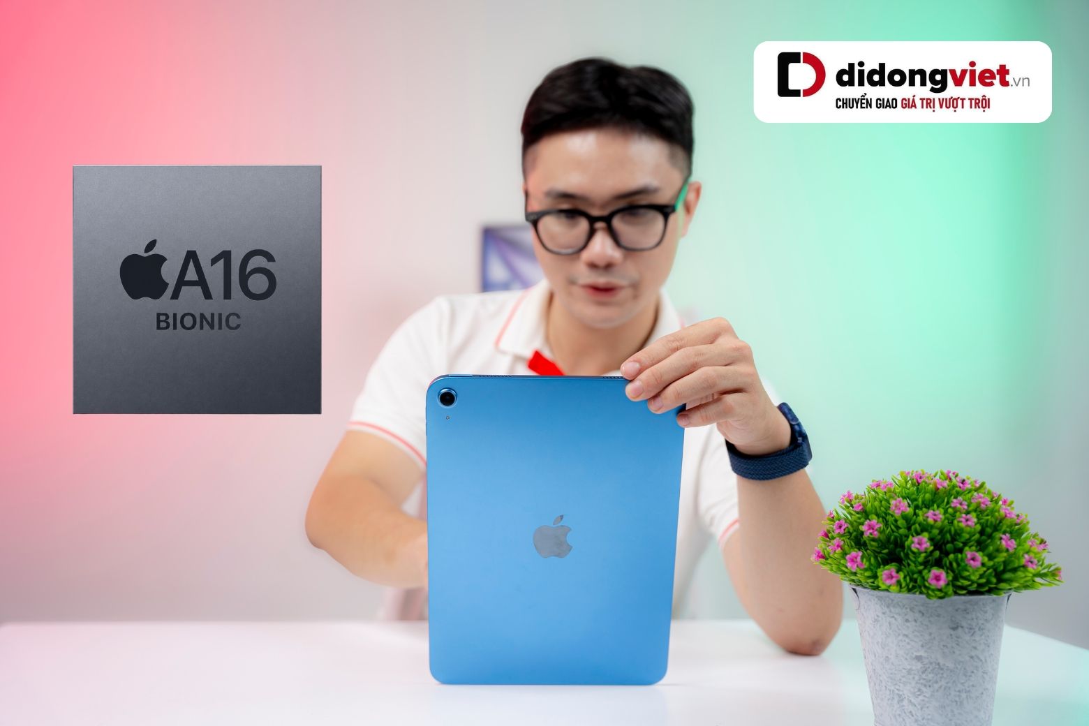 Trên tay iPad A16: Hiệu năng, màn hình và trải nghiệm thực tế chi tiết 10 trên tay ipad a16 chip A16 Bionic
