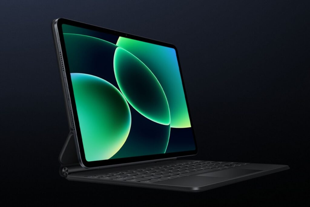 Trên Tay Xiaomi Pad 8 Pro: Trải Nghiệm Thực Tế Từ Cảm Giác Cầm Nắm Đến Thao Tác Vuốt Chạm 13 Trải nghiệm cầm nắm thoải mái nhưng cụm camera lồi vẫn gây bập bênh nhẹ khi đặt máy trên mặt phẳng.