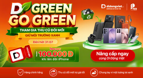 PHTD x Di Động Việt - D Green Go Green Voucher 100K
