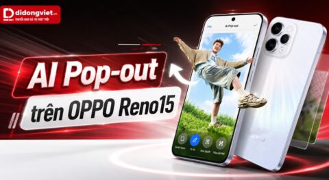 AI Pop-out trên OPPO Reno15