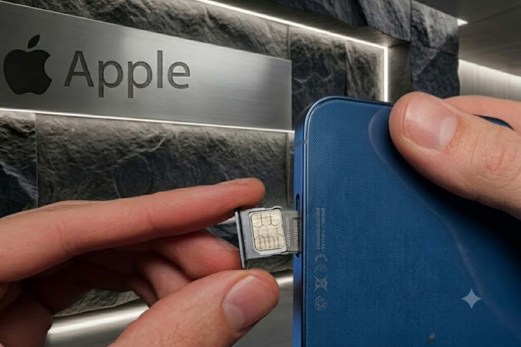 Cách gắn SIM iPhone 17 chuẩn Apple: Bí quyết giữ nguyên áp suất chống nước 19 Không dùng SIM cắt thủ công vì dễ kẹt khay và gây hỏng phần cứng bên trong máy.