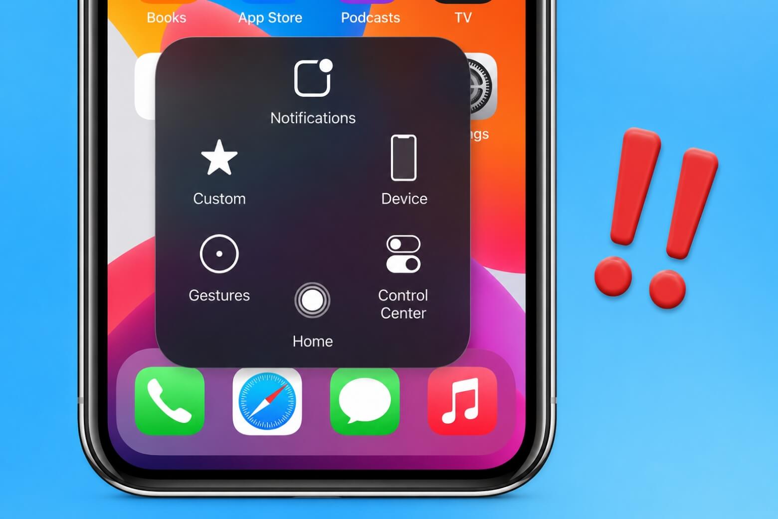 Cách mở nút Home ảo trên iPhone 17 khắc phục lỗi