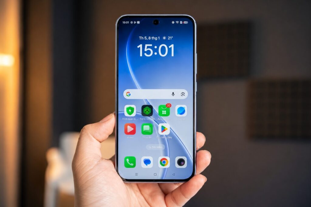 Cảm ứng toàn diện trên OPPO Reno15: Cơ chế hoạt động và trải nghiệm thực tế 8 Cảm ứng toàn diện trên OPPO Reno15