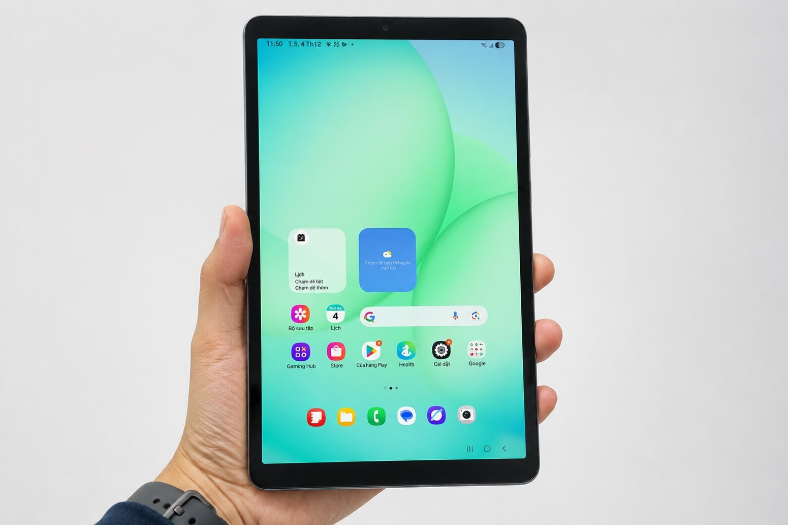 Cấu hình Samsung Galaxy Tab A11 LTE thiết kế gọn nhẹ
