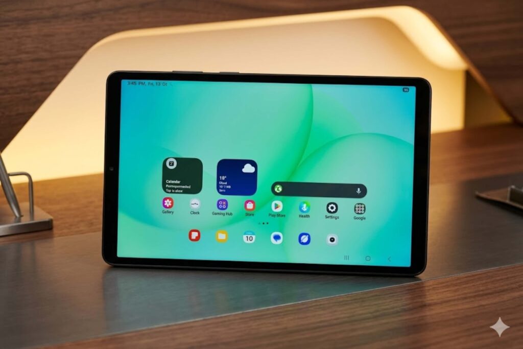 Galaxy Tab A11 nổi bật với 7 năm cập nhật phần mềm, đảm bảo trải nghiệm ổn định và lâu dài.