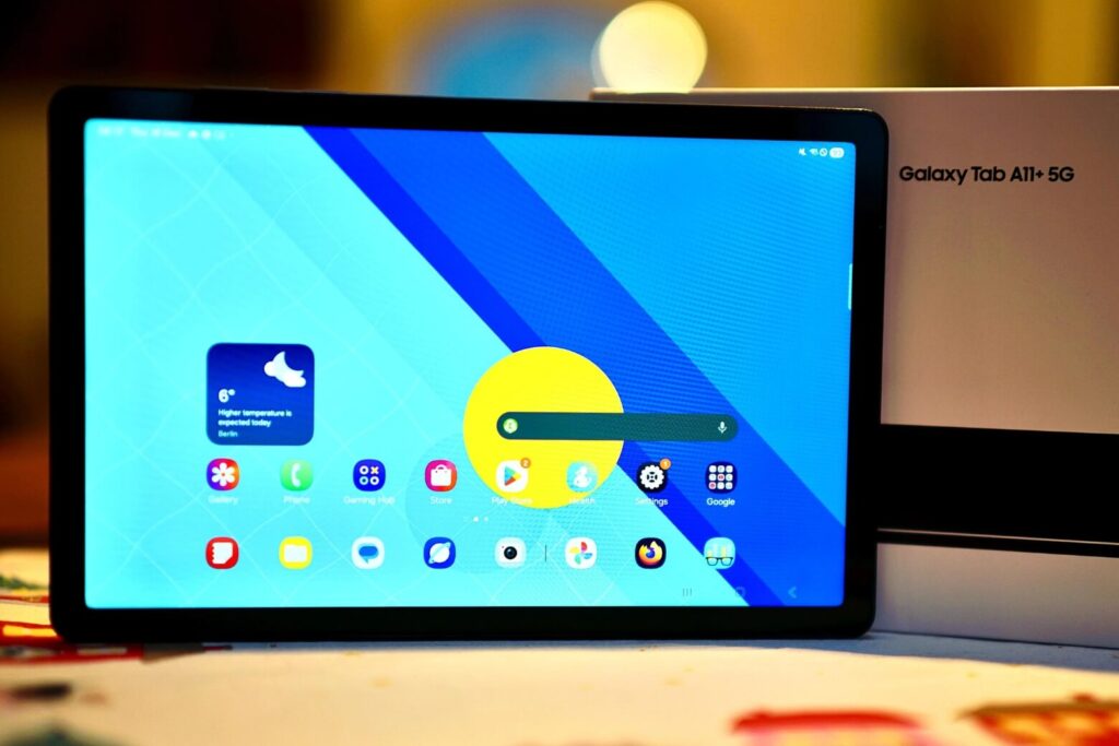 Cấu hình Samsung Tab A11 Plus