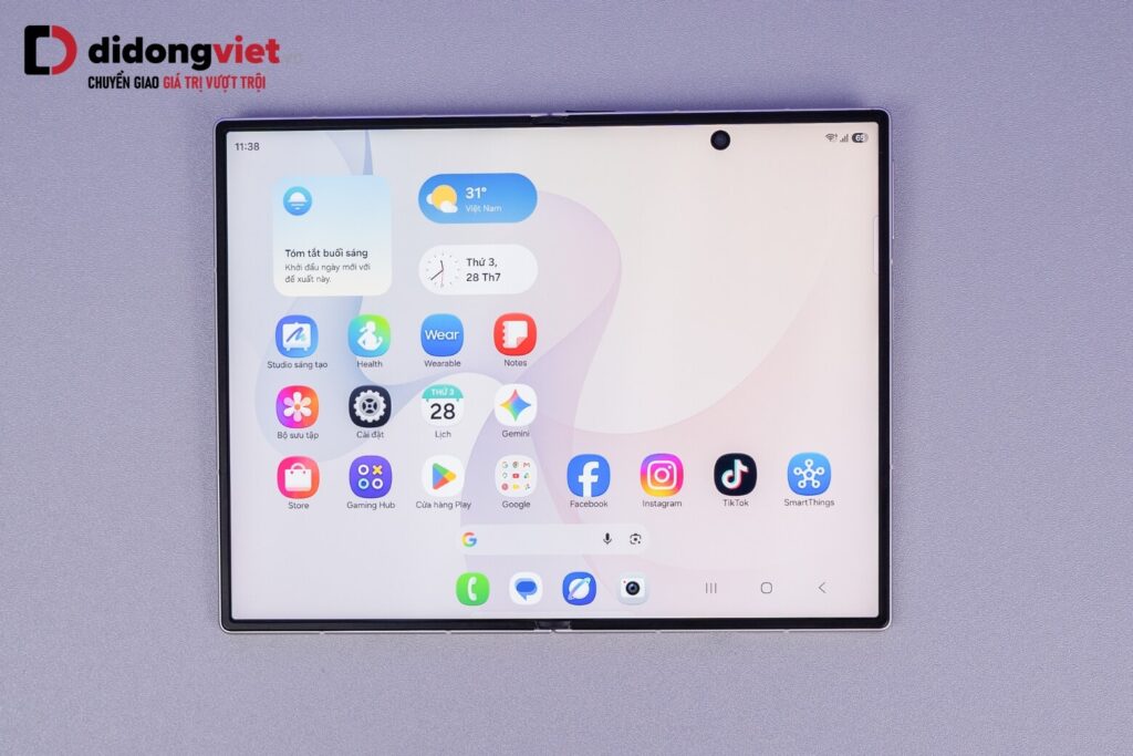 Có nên mua Samsung Galaxy Z Fold8? Đánh giá chi phí và trải nghiệm thực tế 9 Màn hình lớn 4:3 và pin 4.800mAh cho trải nghiệm bền bỉ cả ngày.