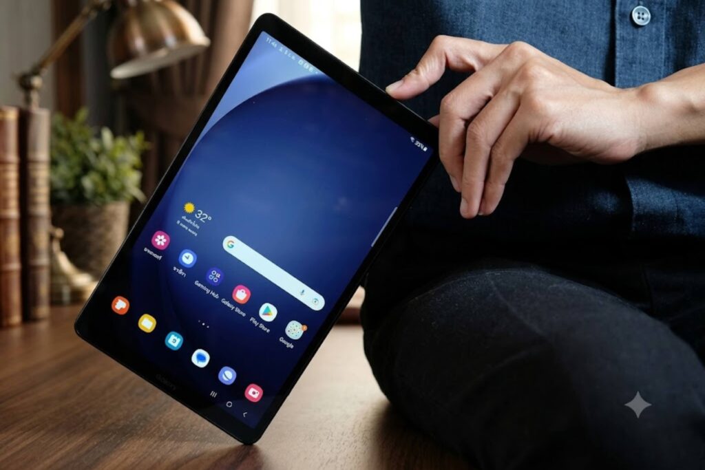 Có nên mua Samsung Tab A11 LTE? Đánh giá thực tế Samsung Tab A11 LTE 13 Màn hình HD+ đáp ứng tốt nhu cầu học tập, đọc tài liệu hằng ngày.