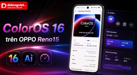 ColorOS 16 trên OPPO Reno15