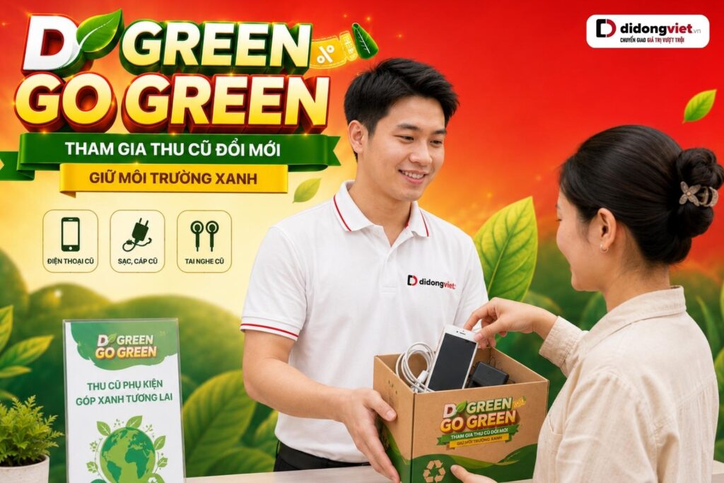D Green Go Green 2026 Di Động Việt