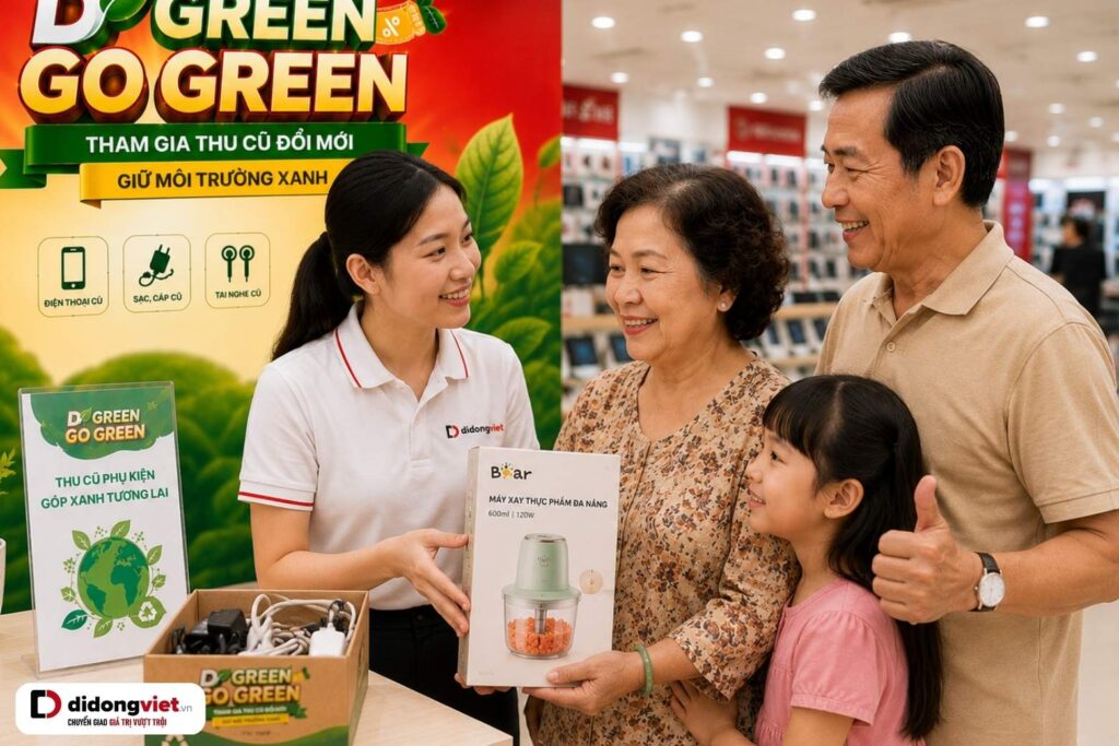 Tuần lễ D Green Go Green (10.06 - 17.06)