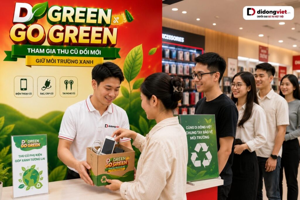 D Green Go Green 2026 Di Động Việt
