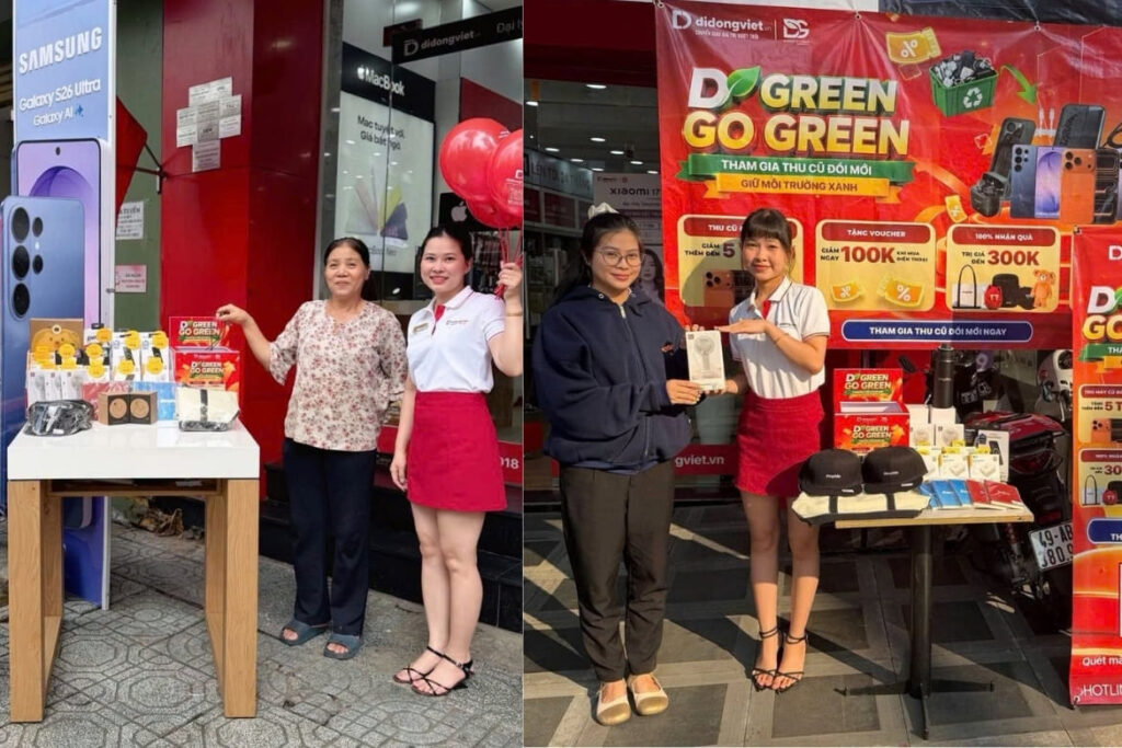 PHTD x Di Động Việt - D Green Go Green Voucher 100K