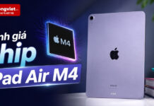 Đánh giá chip iPad Air M4: Sức mạnh bản Pro khi đặt vào thiết kế tản nhiệt thụ động đánh giá chip ipad air m4
