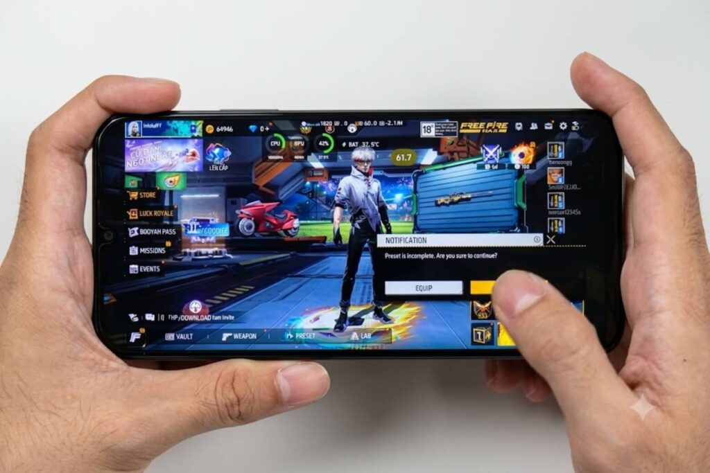 Đánh giá hiệu năng OPPO A6c qua trải nghiệm thực tế 7 Chiến tốt Liên Quân, chơi được PUBG nhưng không dành cho các game nặng như Genshin Impact.