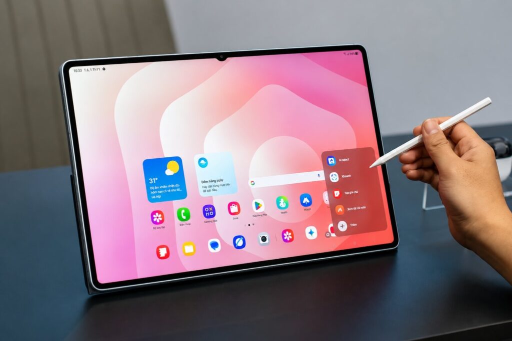 Đánh giá màn hình Samsung Galaxy Tab S11 Ultra: Trải nghiệm đồ họa thực tế, độ chống lóa và bài toán bảo hành 10 Đánh giá màn hình Samsung Galaxy Tab S11 Ultra
