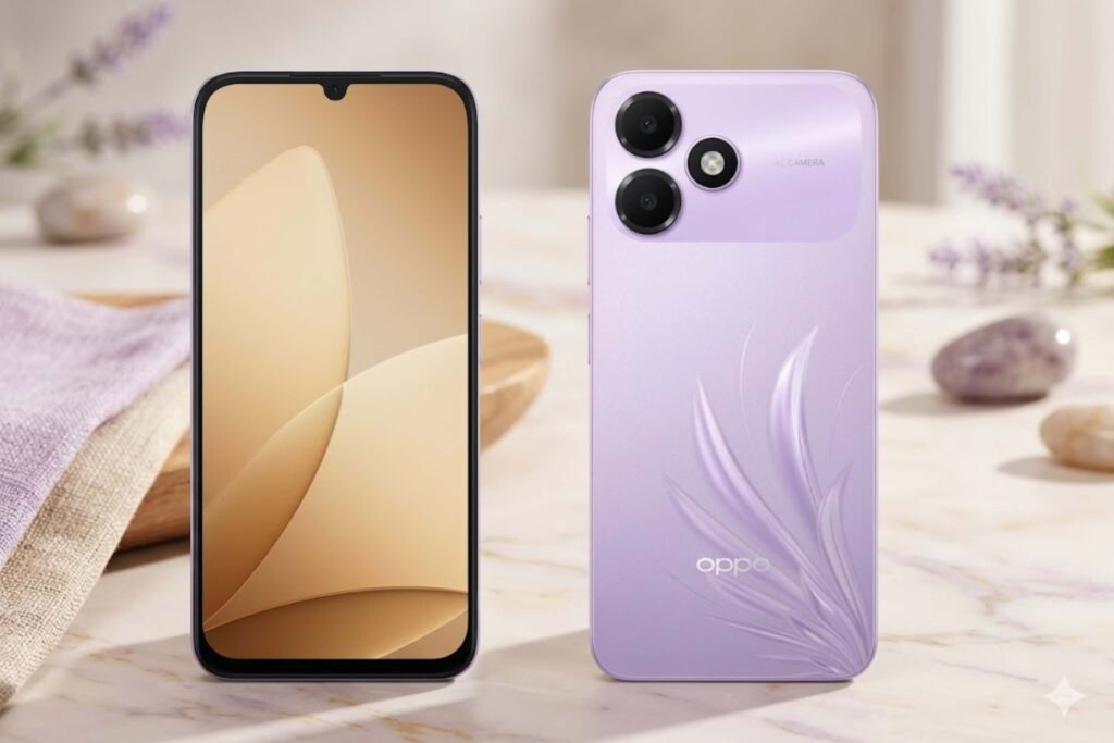OPPO A6c là smartphone phổ thông hướng thực dụng, ưu tiên pin bền bỉ và màn hình sáng rõ thay vì chạy đua cấu hình.