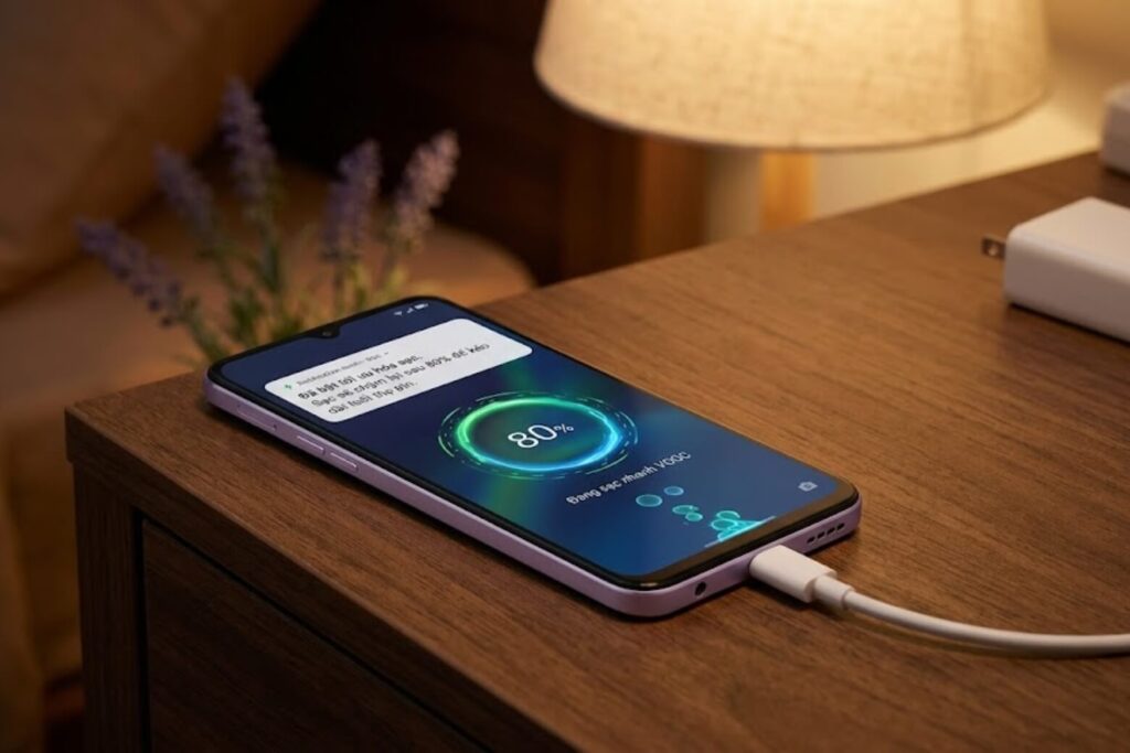 Đánh giá pin OPPO A6c thực tế với mức dung lượng 7000 mAh 7 Pin khủng 7000mAh đánh đổi bằng thời gian sạc gần 3 tiếng.