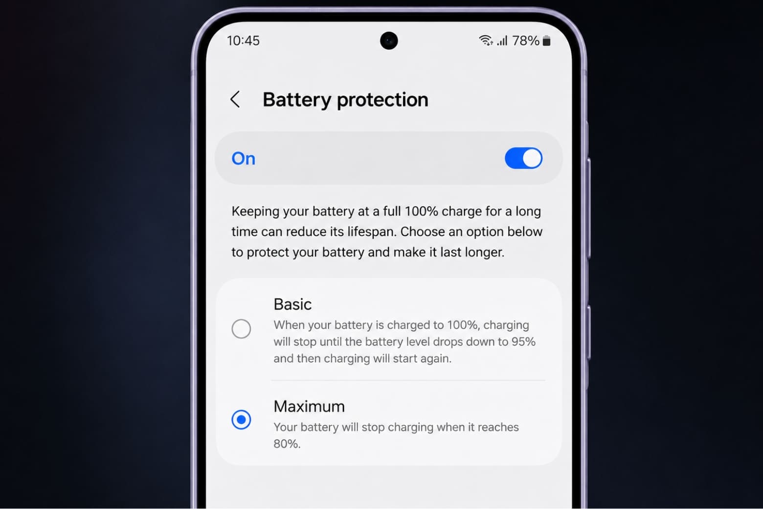 Đánh giá pin Samsung A27 5G thực tế: 5000mAh đáp ứng thời lượng bao lâu? 8 Các tùy chọn chế độ bảo vệ pin One UI trên Samsung A27