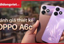Đánh giá chi tiết thiết kế OPPO A6c và trải nghiệm cầm nắm thực tế Đánh giá thiết kế OPPO A6c: Thực tế cầm 215g có mỏi tay?