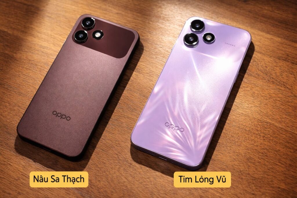 Đánh giá chi tiết thiết kế OPPO A6c và trải nghiệm cầm nắm thực tế 7 Hai phiên bản màu sắc mang đến phong cách riêng, phù hợp với nhiều đối tượng người dùng.