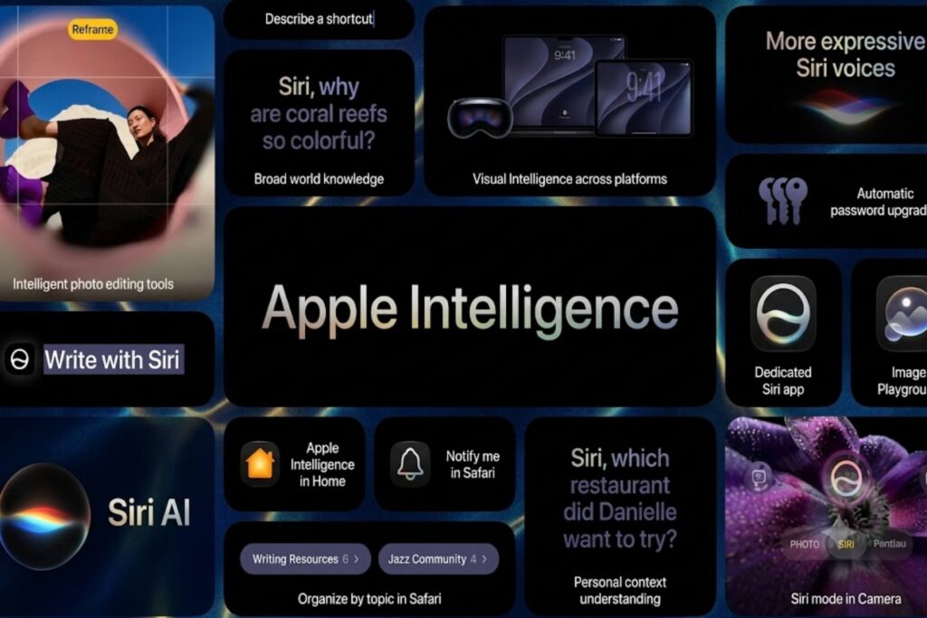 Siri AI tương lai tự động hiểu nội dung màn hình và hỗ trợ thao tác liền mạch.