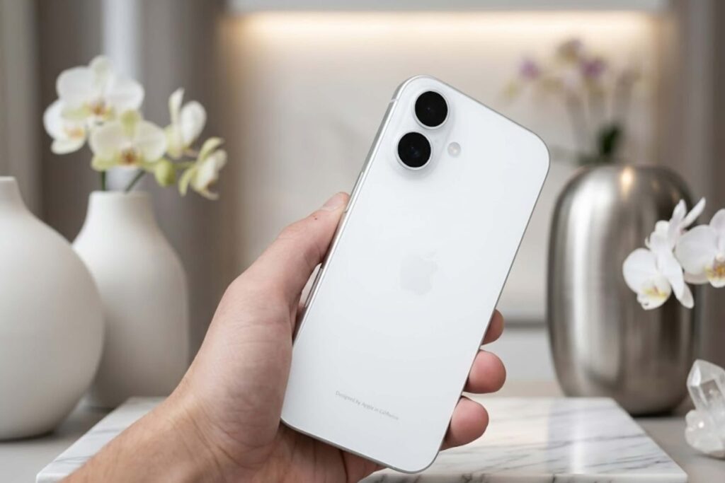 iPhone 16 màu trắng giữ giá tốt, giúp tối ưu chi phí khi lên đời máy mới.