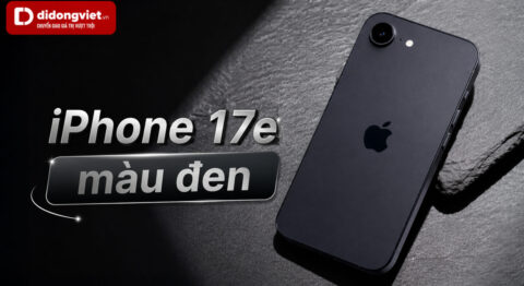 Đánh giá chi tiết iPhone 17e màu đen và khả năng giữ giá khi Thu cũ đổi mới