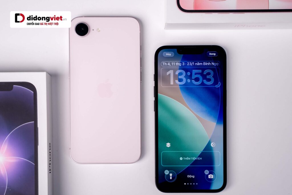 Sở hữu iPhone 17e màu hồng chính hãng dễ dàng với ưu đãi thu cũ đổi mới.