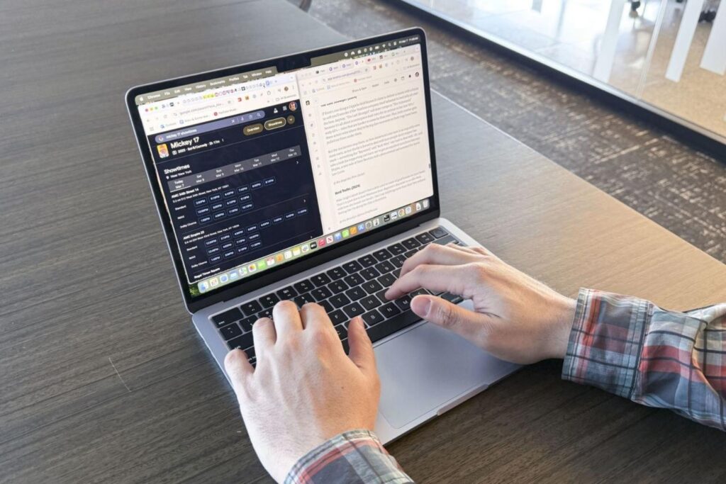 so sánh Macbook Air M5 và Air M4