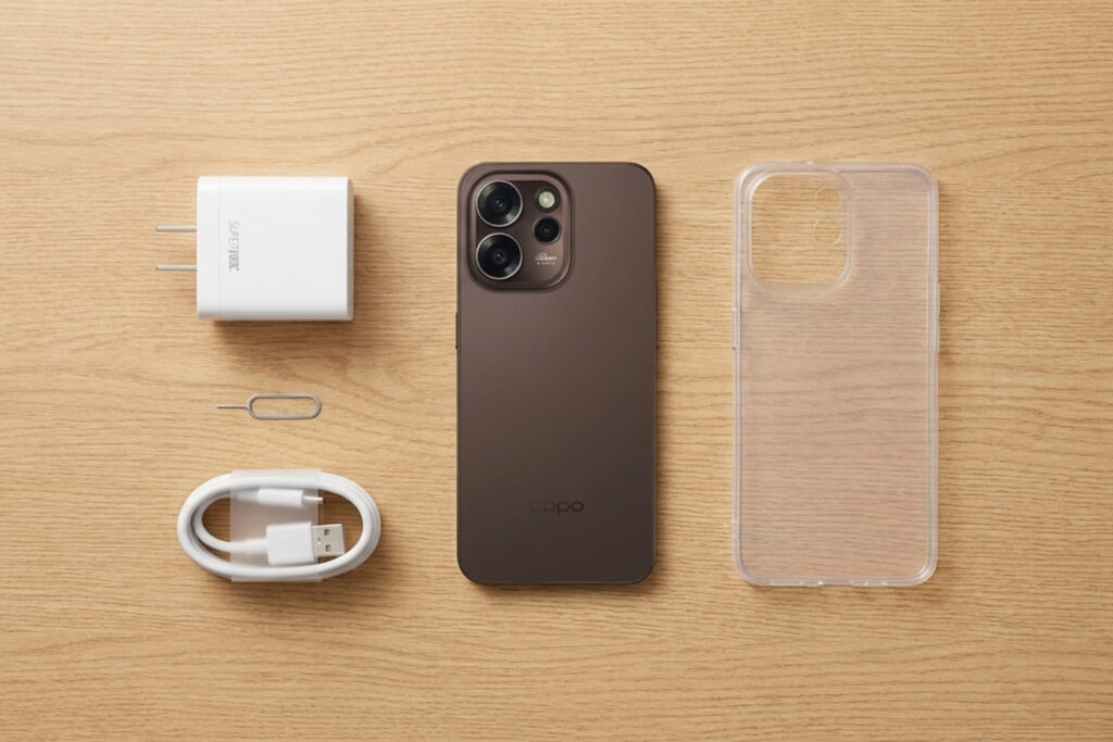 Mở hộp OPPO Reno16 F 5G: Trọn bộ phụ kiện và cảm giác trên tay thực tế 5 Mở hộp OPPO Reno16 F 5G