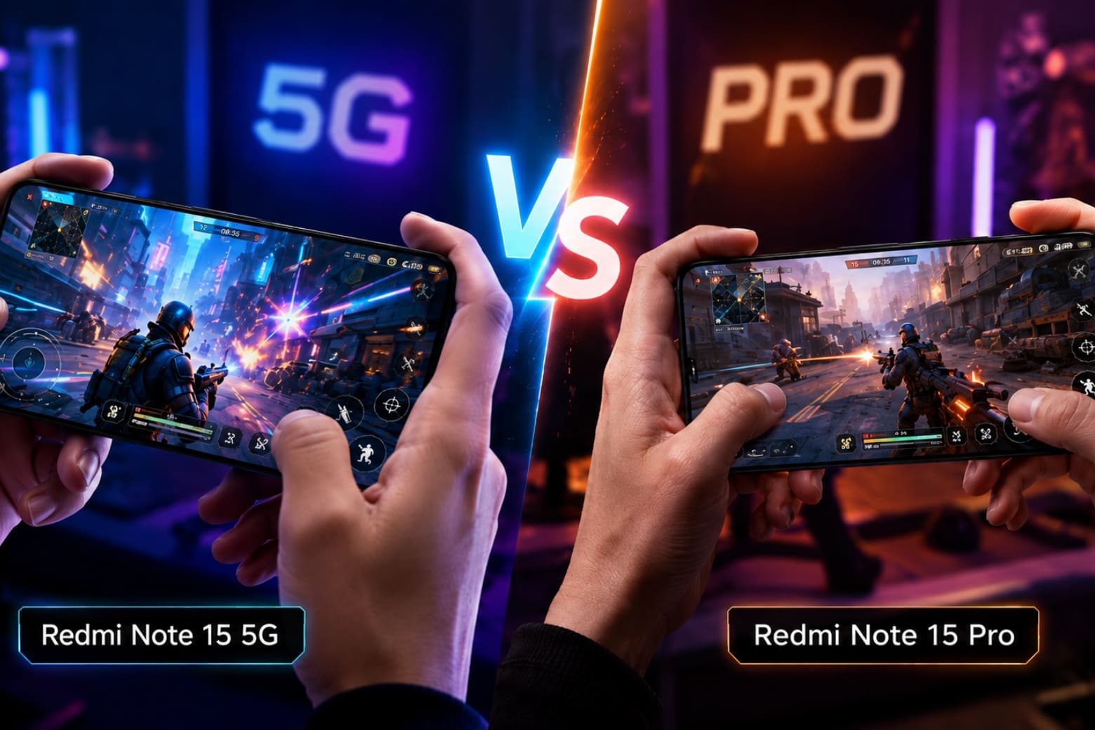 So sánh Redmi Note 15 Pro và Redmi Note 15 5G: Chọn máy nào tối ưu chi phí? 5 Đánh giá hiệu năng và trải nghiệm chơi game thực tế