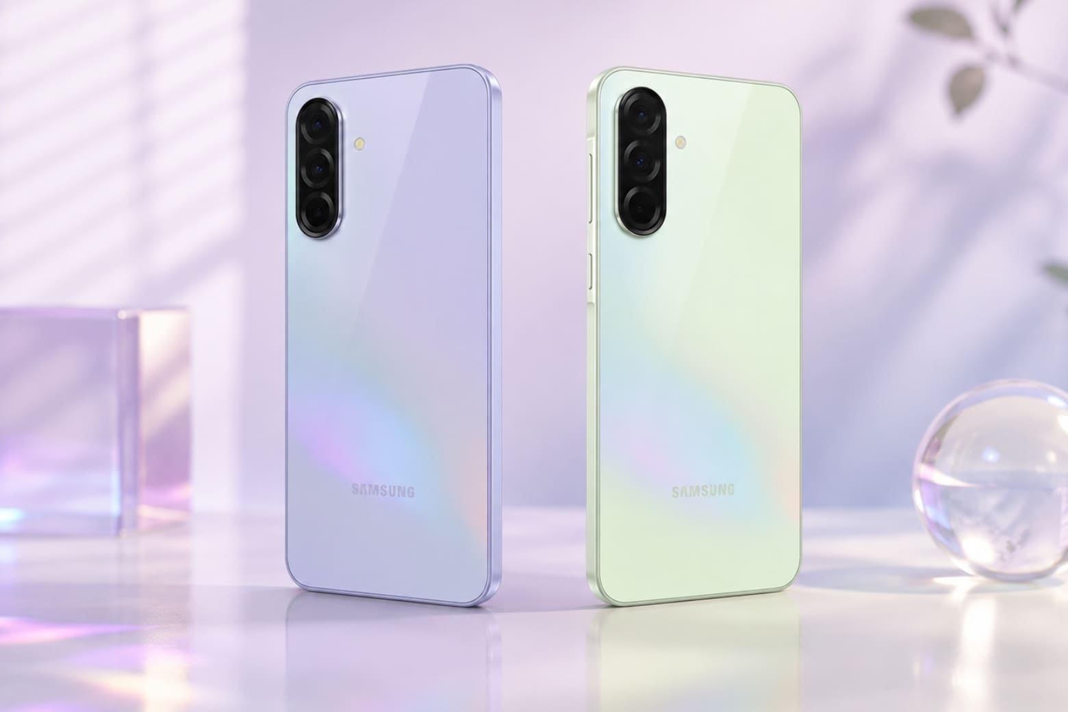 Tím Hologram và Xanh Hologram: Trẻ trung, che giấu vân tay hiệu quả