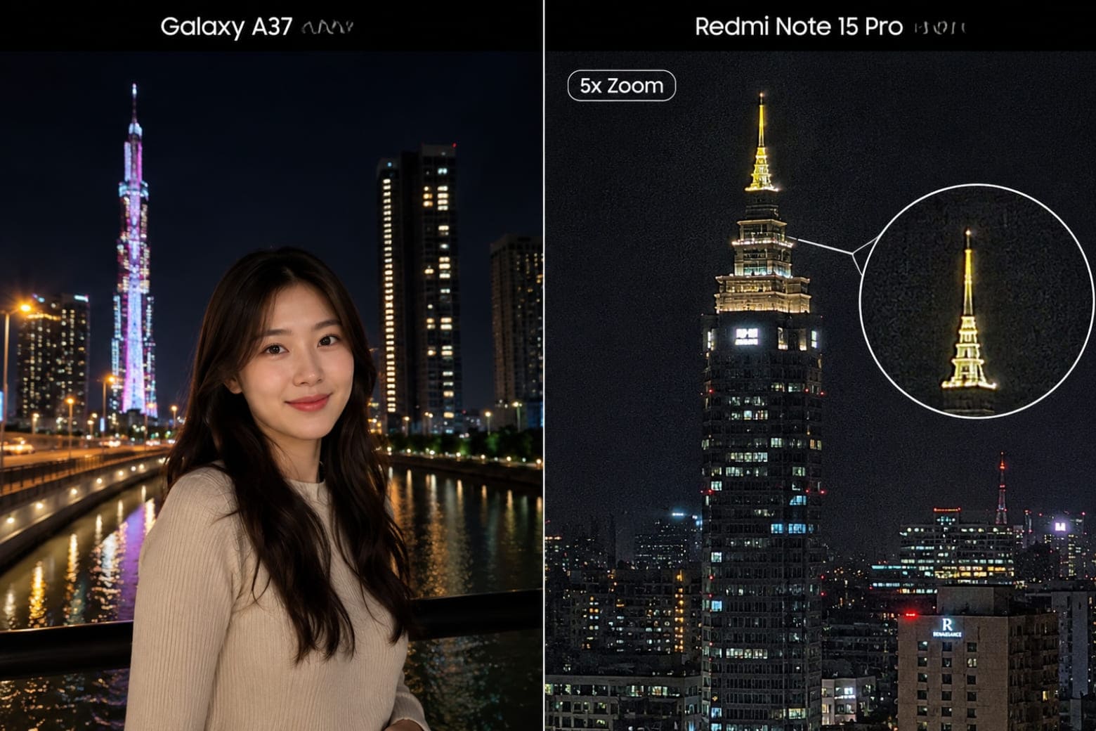 So sánh chất lượng camera 200MP trên Xiaomi và 50MP OIS của Samsung
