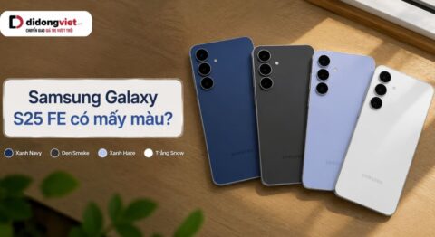 Samsung Galaxy S25 FE có mấy màu?