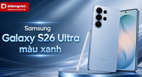 Samsung Galaxy S26 Ultra màu xanh