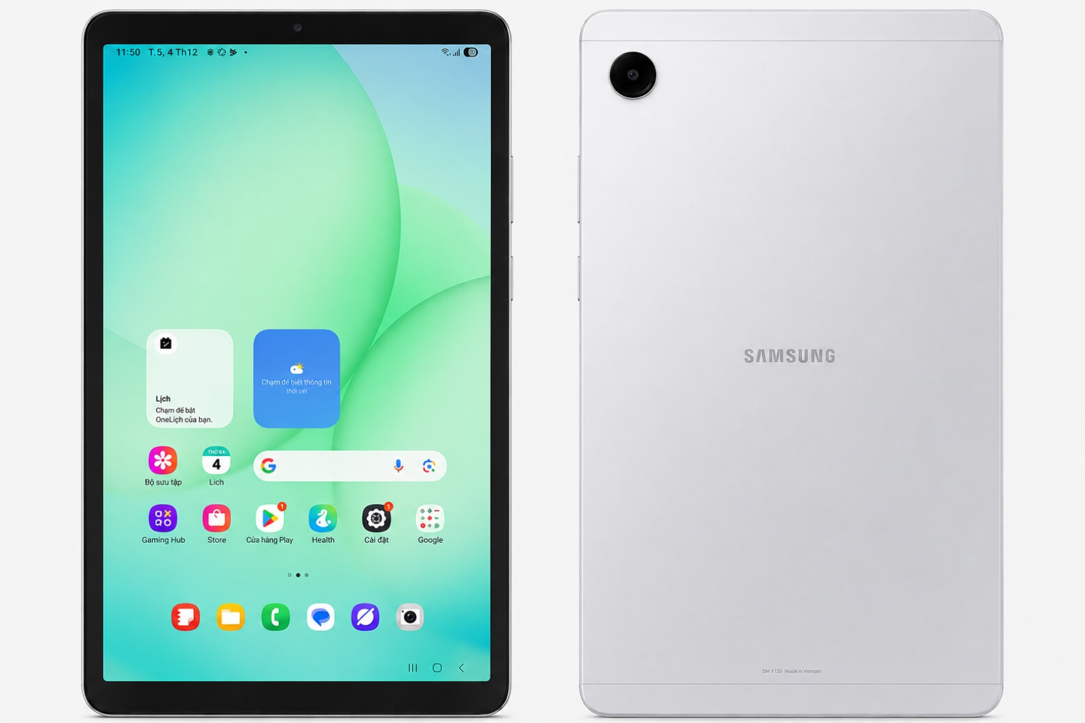 Samsung Galaxy Tab A11 LTE có mấy màu bản Bạc