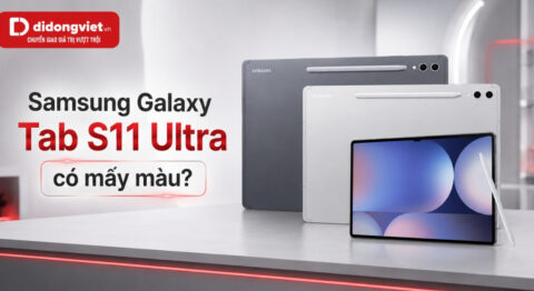 Samsung Galaxy Tab S11 Ultra có mấy màu