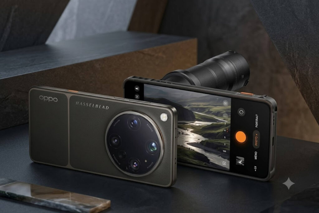 OPPO nổi bật với camera 200MP, zoom 10x–120x và xử lý màu Hasselblad cho ảnh chân thực, giàu chi tiết.