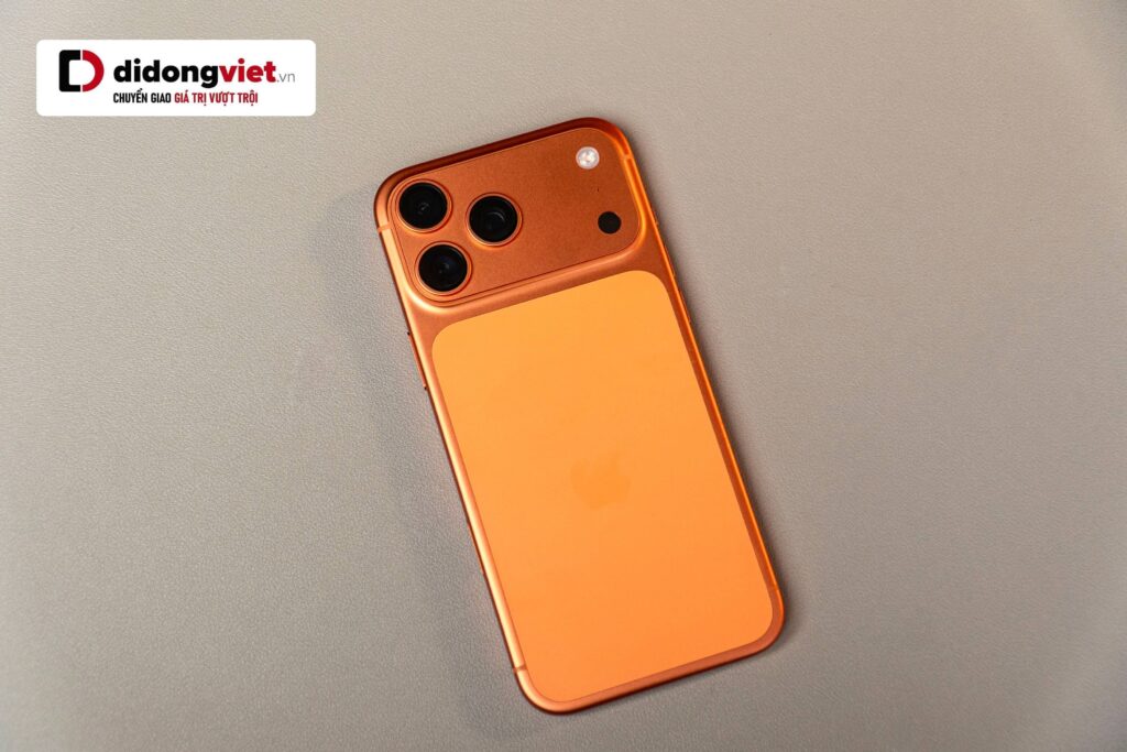 iPhone 17 Pro Max dùng khung nhôm rèn nhiệt và buồng hơi, tăng 25% hiệu quả tản nhiệt.