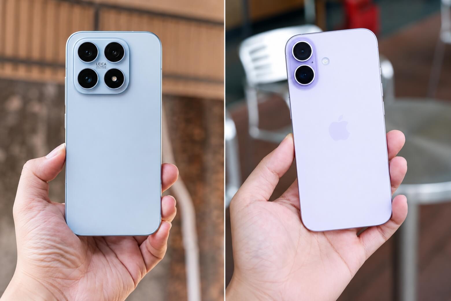 So sánh iPhone 17 và Xiaomi 17 về thông số