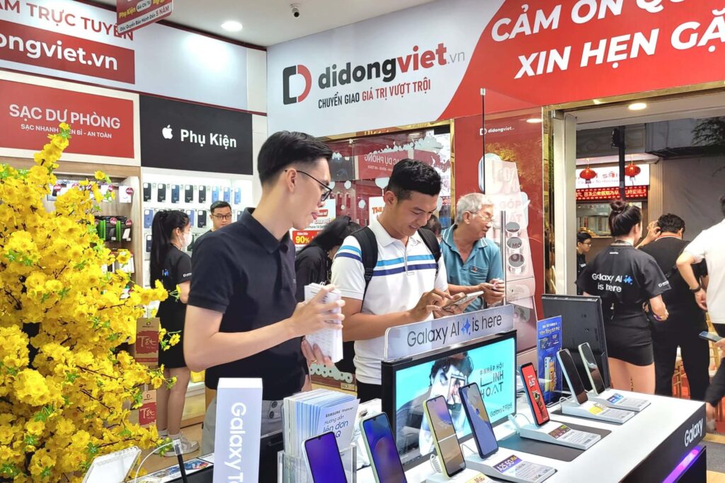 Mua iPhone 17e và Galaxy A57 an tâm hơn với ưu đãi đổi cũ, trả góp 0% và chính sách bảo hành hấp dẫn.