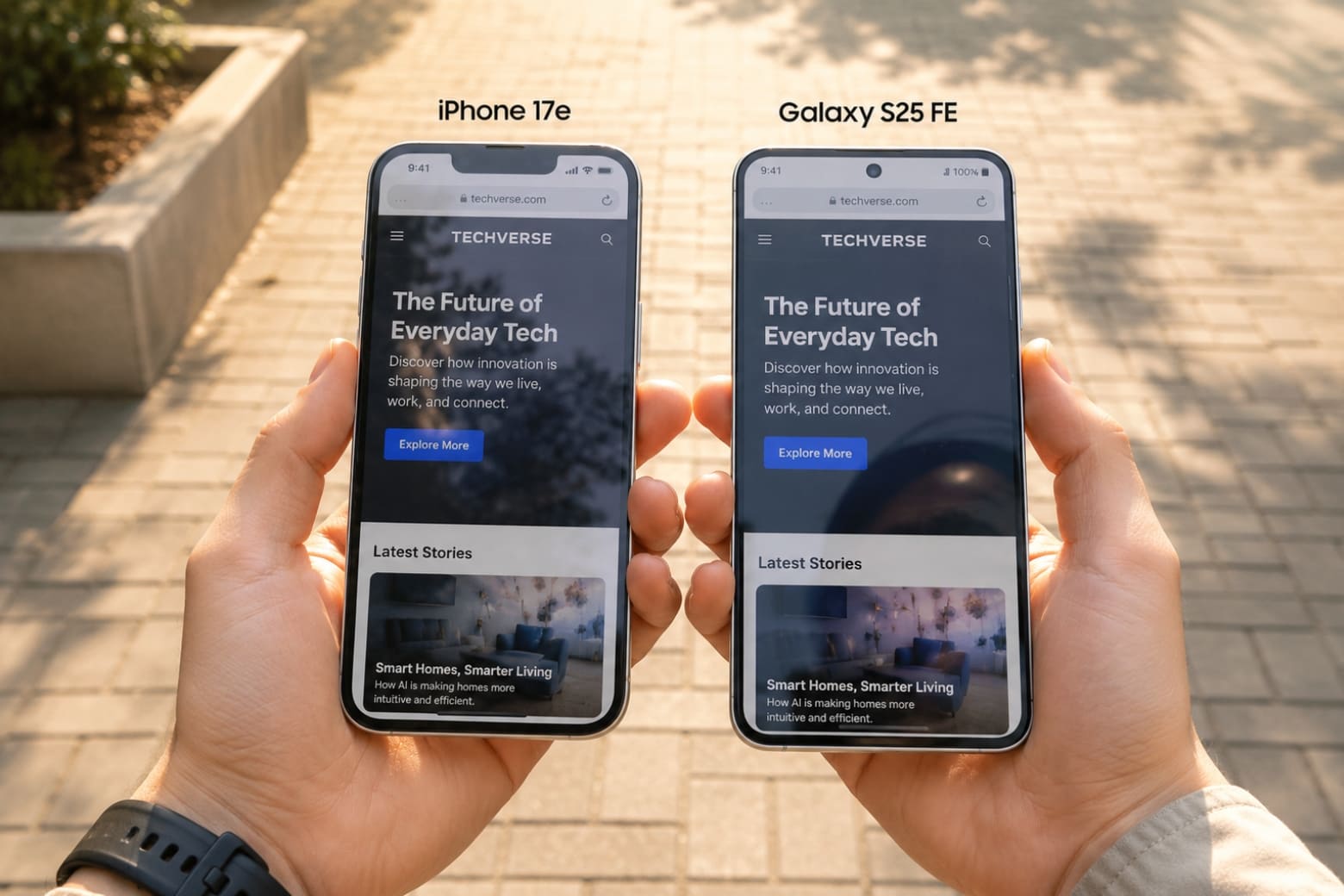 So sánh iPhone 17e và Samsung Galaxy S25 FE dựa trên trải nghiệm và chi phí sở hữu 7 So sánh iPhone 17e và Samsung Galaxy S25 FE về thiết kế và màn hình