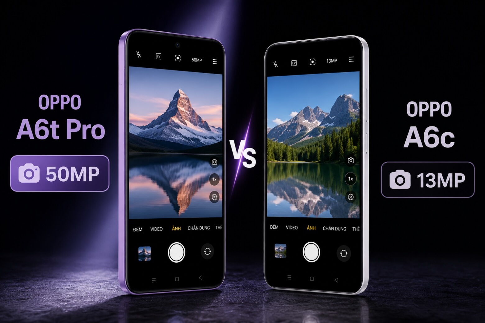 So sánh chi tiết OPPO A6c và OPPO A6t Pro: Đâu là lựa chọn tối ưu? 11 So sánh OPPO A6c và OPPO A6t Pro về camera