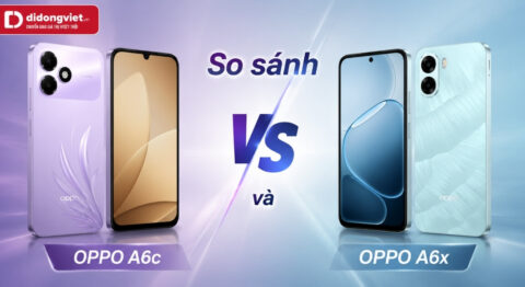 So sánh OPPO A6c và OPPO A6x