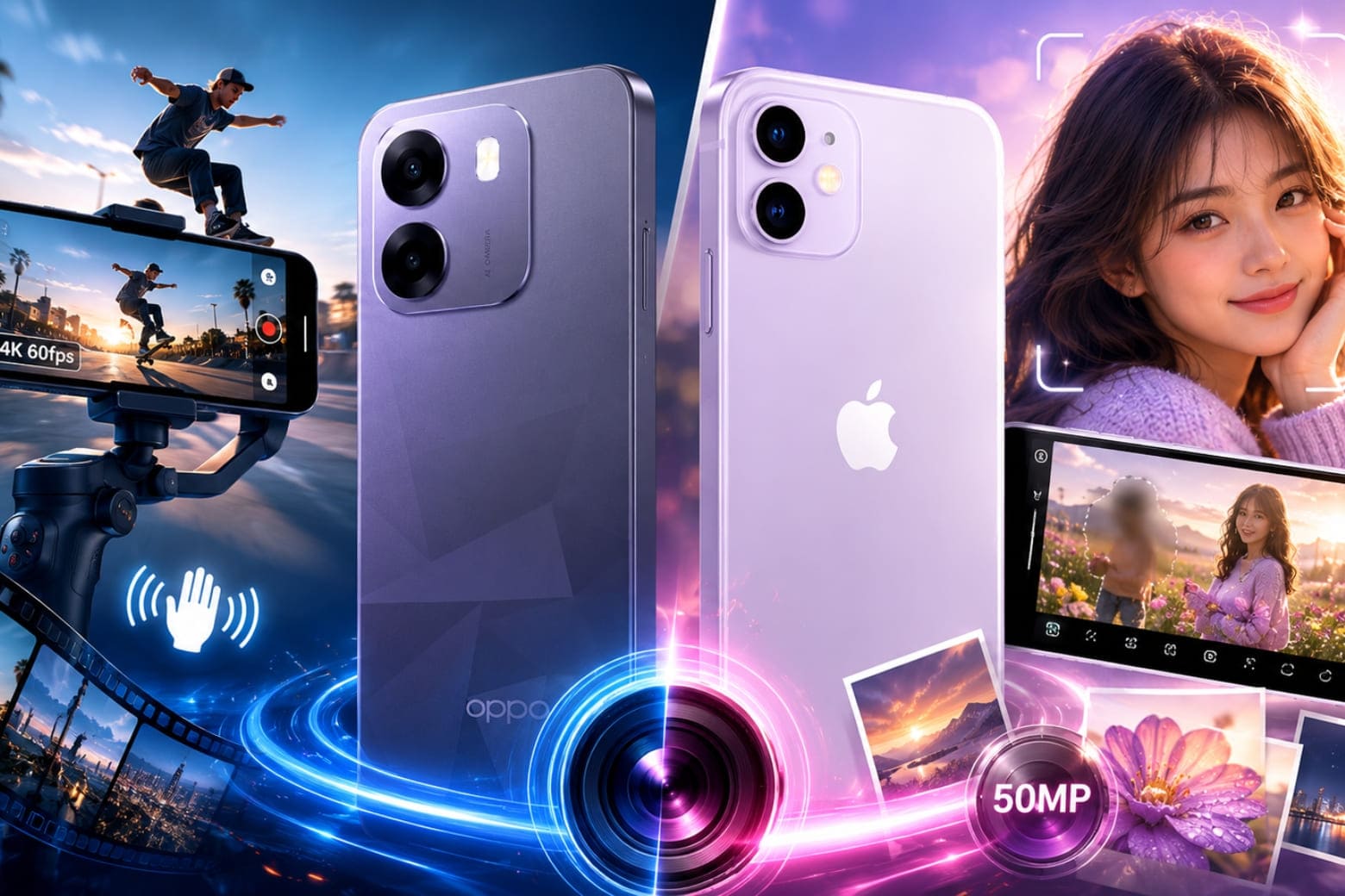 So sánh OPPO A6t Pro và iPhone 11 chi tiết theo nhu cầu sử dụng thực tế 7 So sánh chất lượng nhiếp ảnh và khả năng quay video