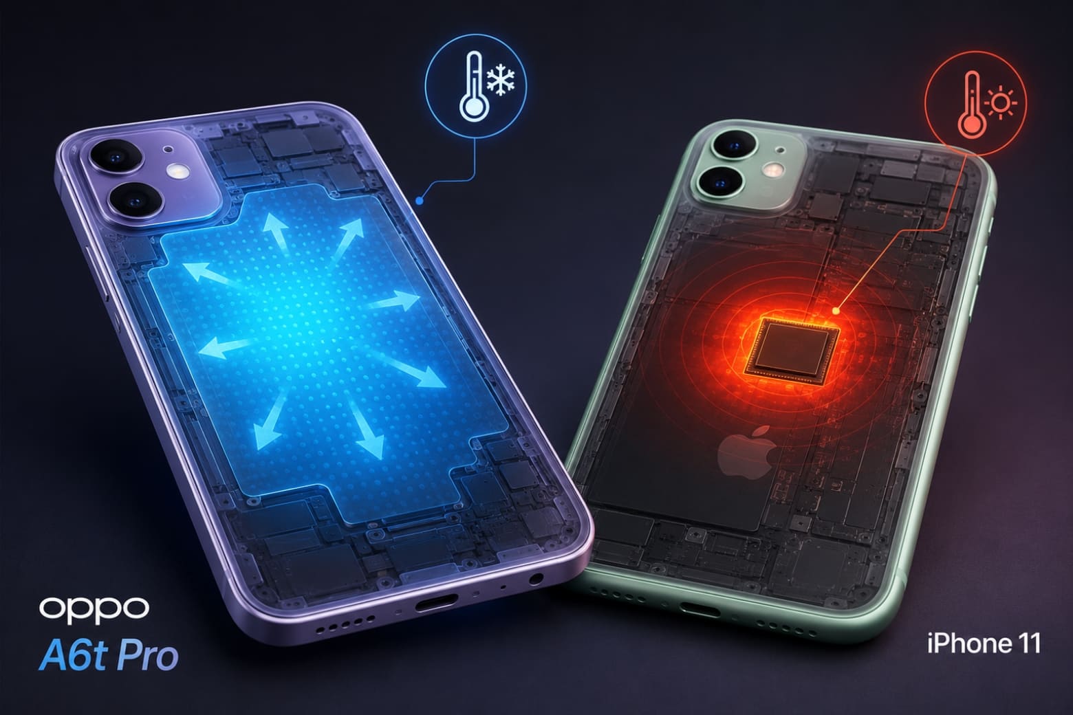 So sánh OPPO A6t Pro và iPhone 11 chi tiết theo nhu cầu sử dụng thực tế 6 Phân tích hiệu năng đa nhiệm và khả năng quản lý nhiệt độ