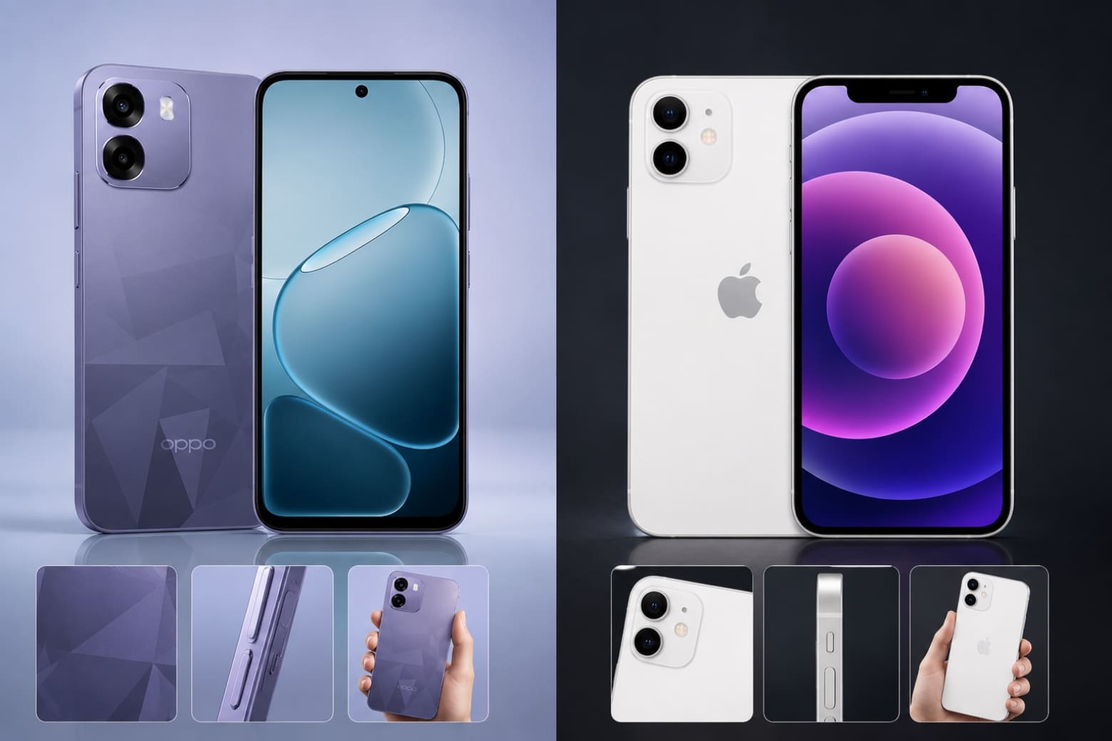 So sánh OPPO A6t Pro và iPhone 12 chi tiết dựa trên giá trị sử dụng đường dài 7 Thời lượng sử dụng pin thực tế và công nghệ sạc nhanh