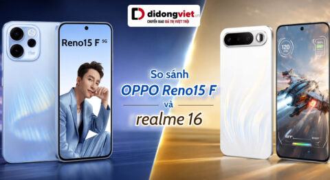 So sánh OPPO Reno15 F và realme 16: Chọn máy theo nhu cầu